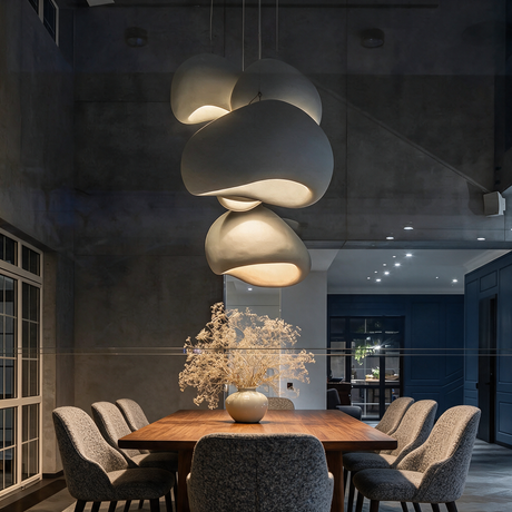 Nara Dome Pendant Light — dining floral lifestyle