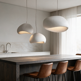 Nara Dome Pendant Light — kitchen island lifestyle
