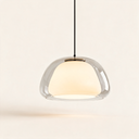 Amber Glass Pendant Light — Transparent Pure main