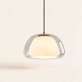 Amber Glass Pendant Light — Transparent Pure main