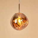 Magma Glass Pendant Light — Gold hero