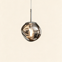Magma Glass Cluster Pendant — Smoke Gray 11-inch hero