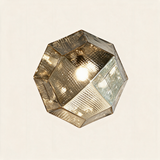 Aurora Geometric Pendant Light — Silver hero