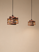 Twist Ribbon Pendant Light — Copper hero