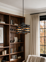 Twist Ribbon Pendant Light — reading nook lifestyle