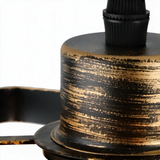 Twist Ribbon Pendant Light — ribbon surface detail