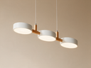 Beam Linear Pendant Light — solid White hero