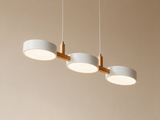 Beam Linear Pendant Light — solid White hero
