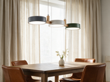 Beam Linear Pendant Light — window dining lifestyle