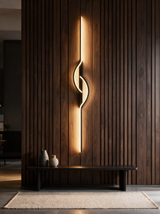 Halo Bar Wall Sconce - lifestyle image in hallway