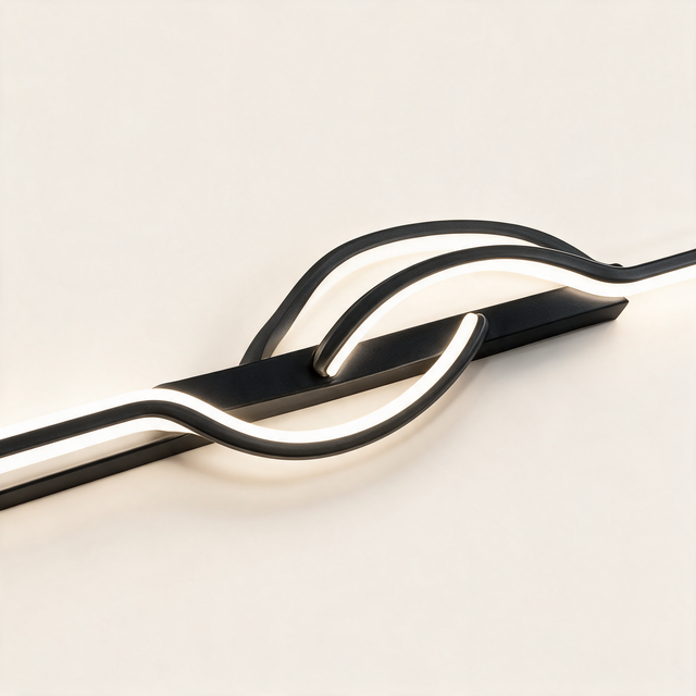 Halo Bar Wall Sconce - detail close-up