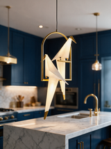 Origami Crane Accent Light - lifestyle image in kitchen