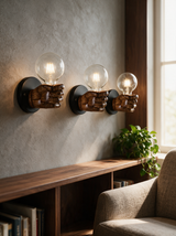 Fist Wall Sconce - lifestyle image in reading nook