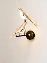 Perched Bird Wall Sconce - hero product shot (2-bird)