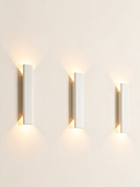 Meridian Outdoor Wall Sconce - hero product shot (white)