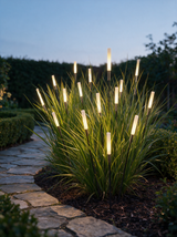 Vega Solar Path Light - lifestyle image on garden pathway