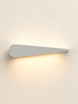 Aurelia Silhouette Wall Sconce - hero product shot (compass, white)