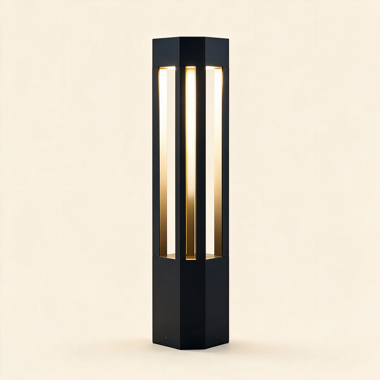 Rowan Aluminum Bollard Light - hero product shot