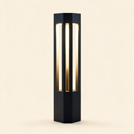 Rowan Aluminum Bollard Light - hero product shot