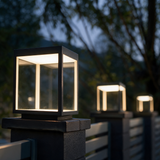 Frame Cube Pillar Light - macro detail shot