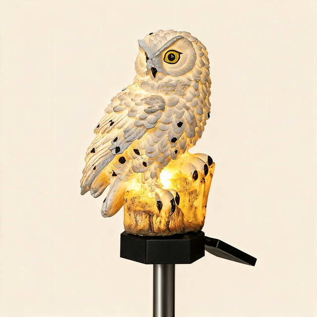 Sentry Owl Solar Light - hero product shot