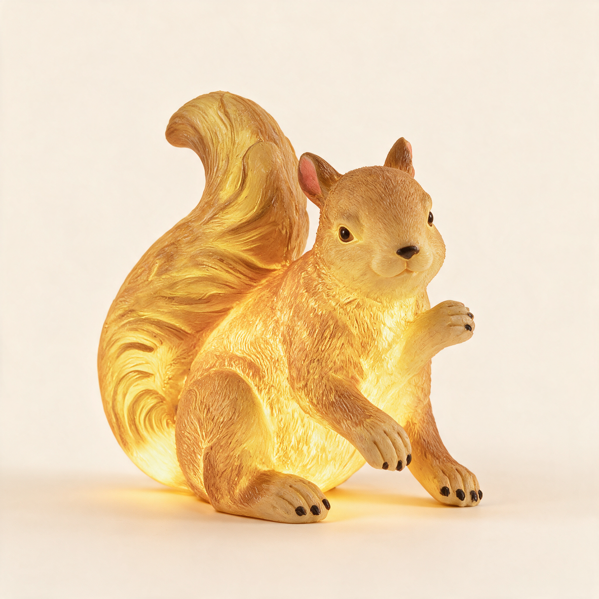 Woodland Squirrel Solar Light - hero product shot (Model B)