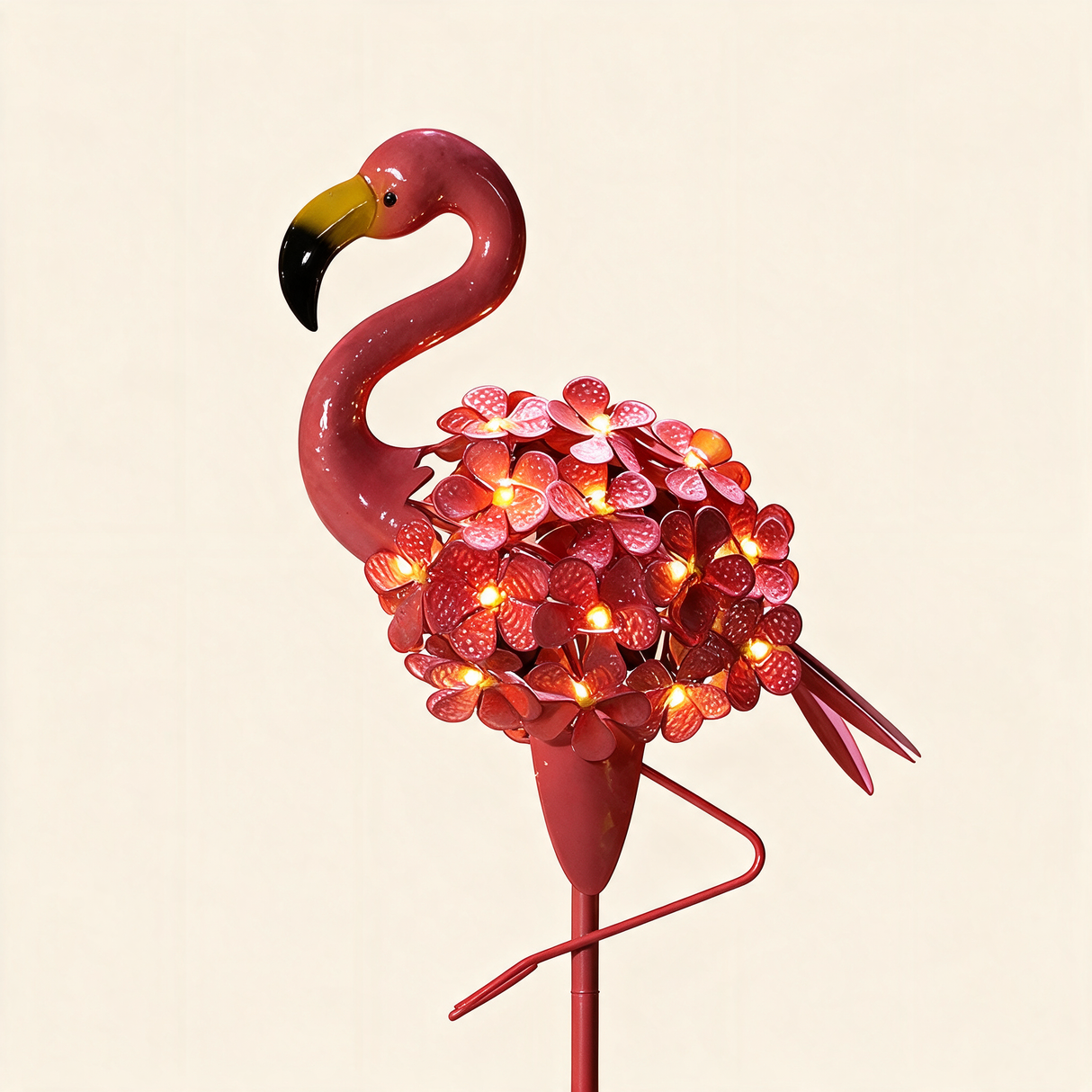 Blossom Flamingo Stake Light - hero product shot