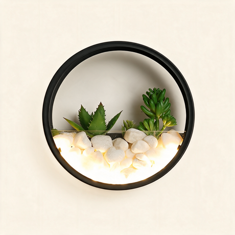 Oasis Ring Wall Planter Light - hero product shot