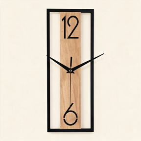 Slate Panel Wall Clock - hero product shot