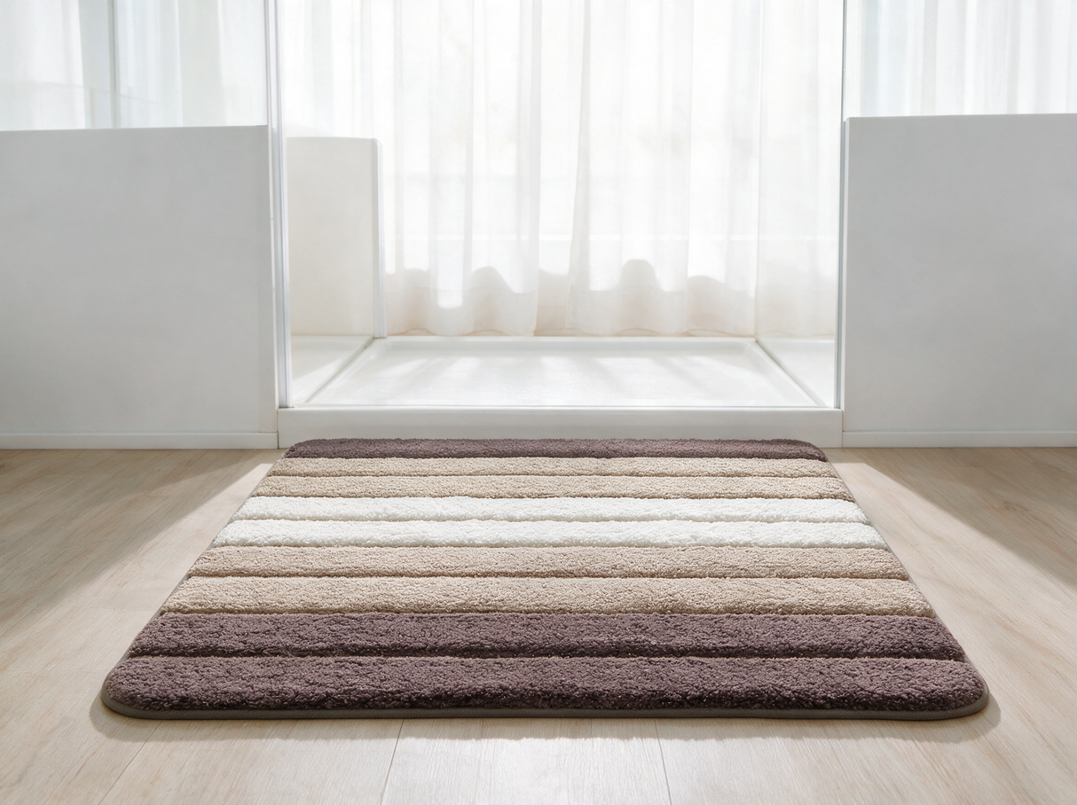Aura Microfiber Bath Rug lifestyle