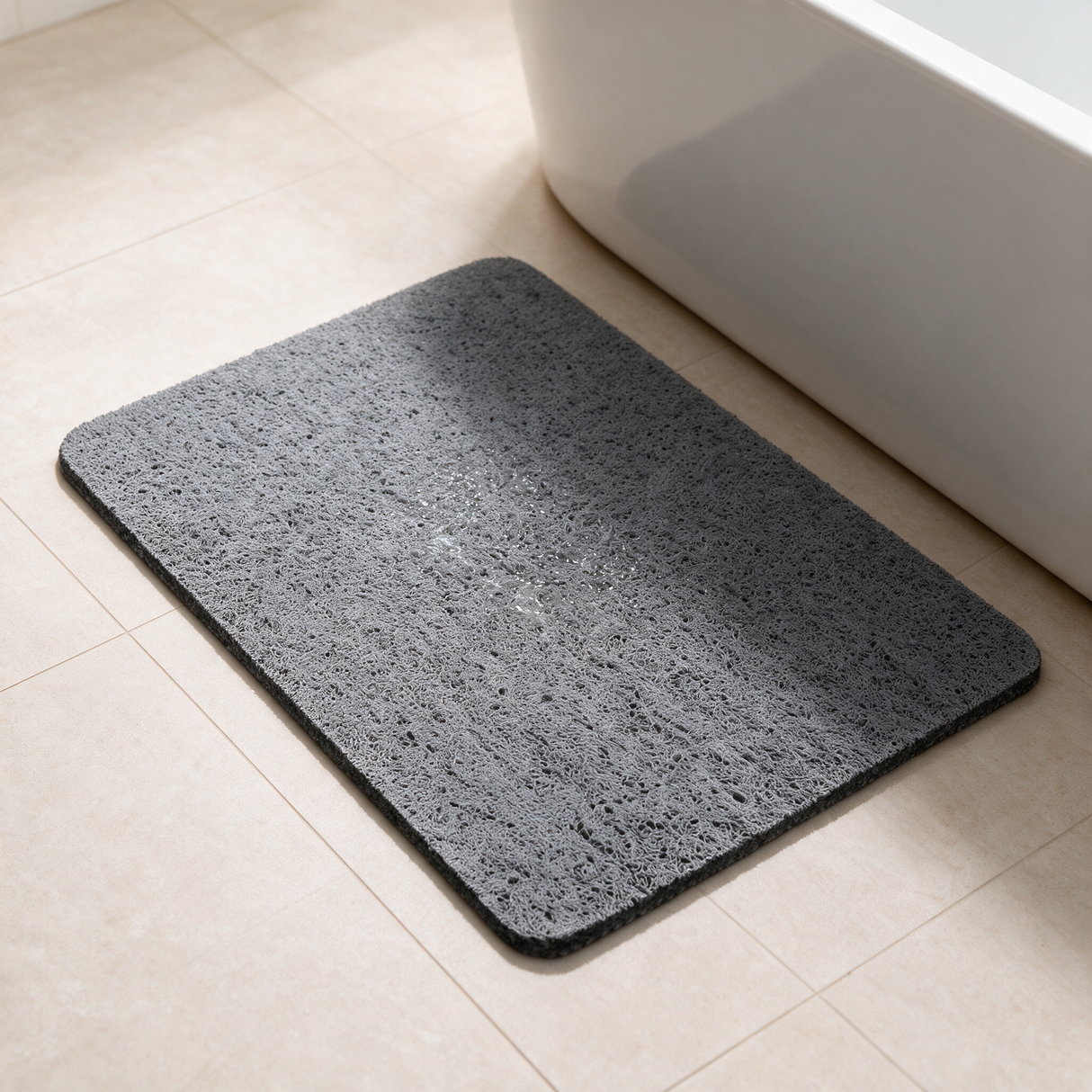 Cushion Comfort Bath Mat - Gray