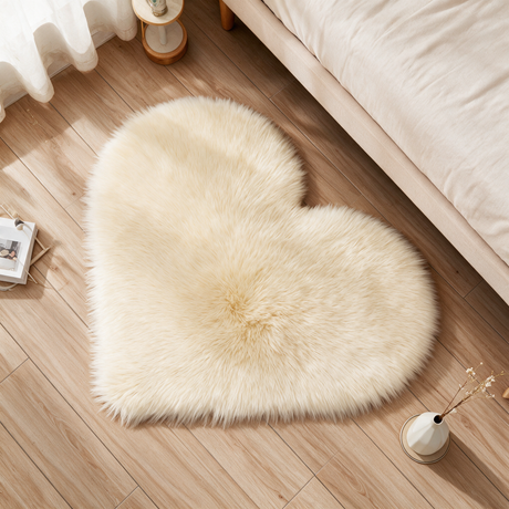 Sweetheart Plush Rug - Light Yellow