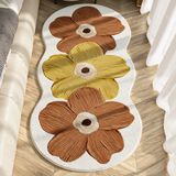 Bloom Floral Area Rug - Orange