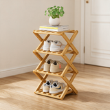 Kaito Bamboo Shoe Rack lifestyle