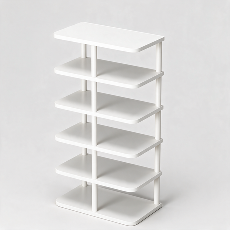 Spire Shoe Tower - White