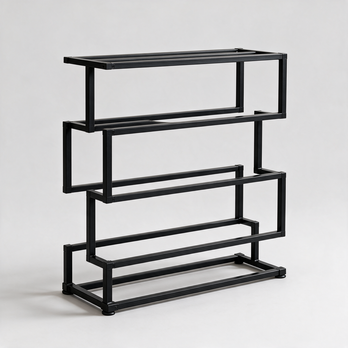 Foundry Shoe Rack - Black