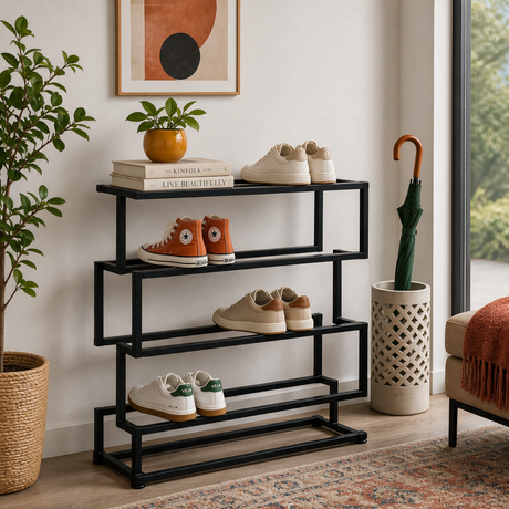 Foundry Shoe Rack lifestyle