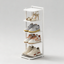 Vertik Shoe Tower - White
