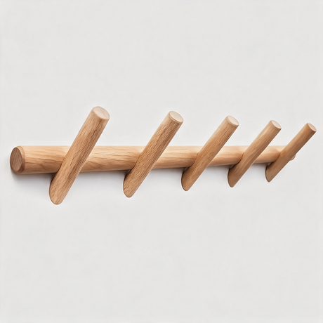 Amble Oak Coat Rack