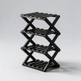 Kaito Bamboo Shoe Rack - Black