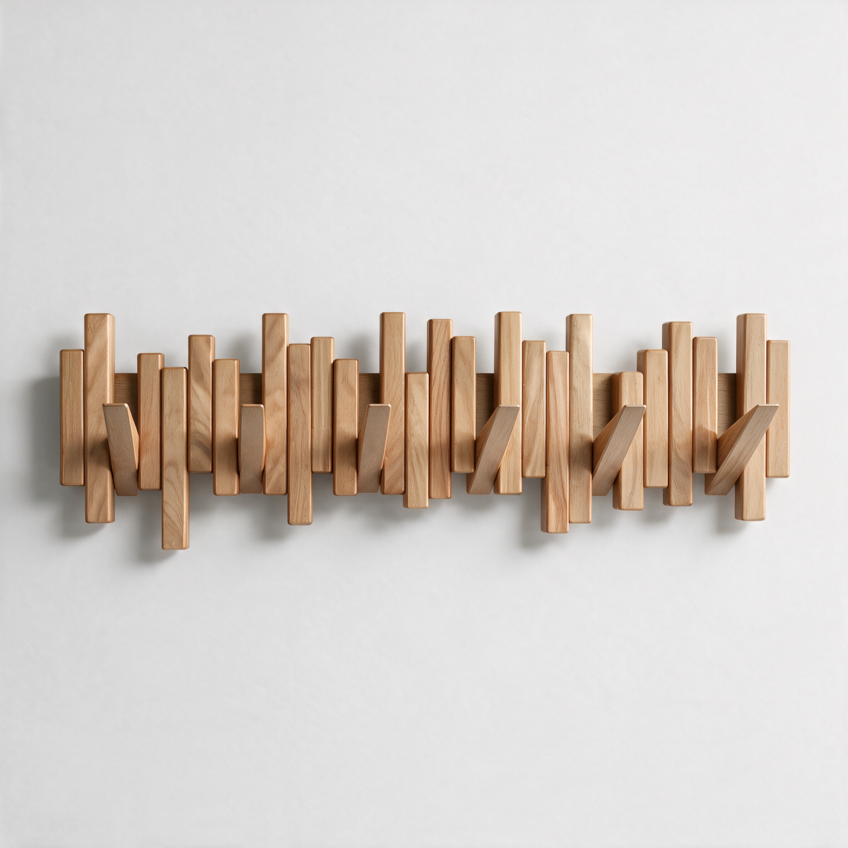 Recital Walnut Coat Rack - Natural