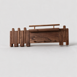 Cadence Oak Coat Rack - Walnut