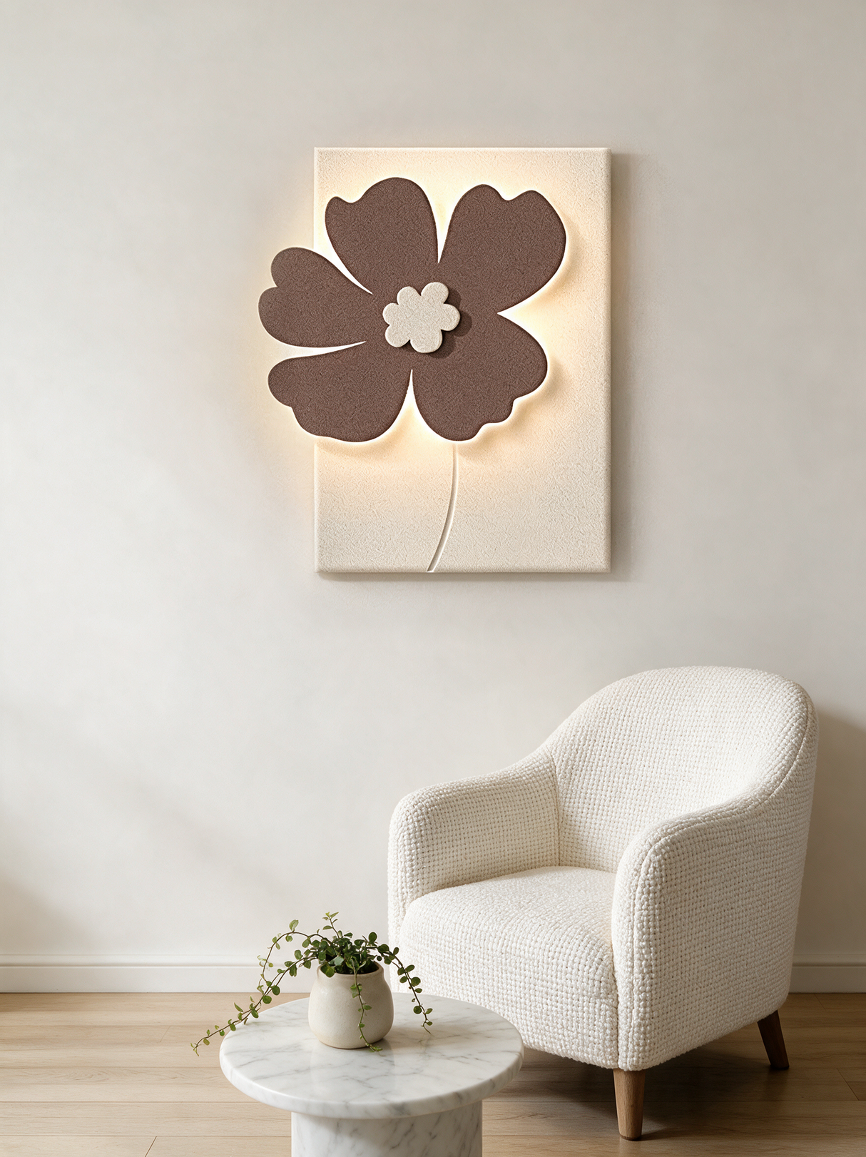 Artistic Relief Wall Sconce