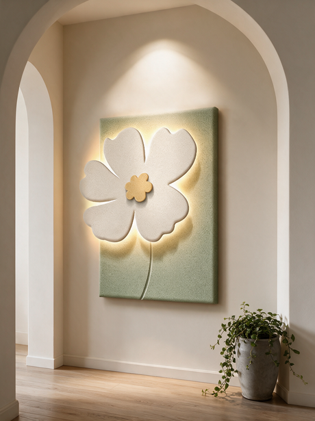 Artistic Relief Wall Sconce