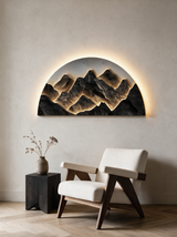 Half-Moon Wall Light