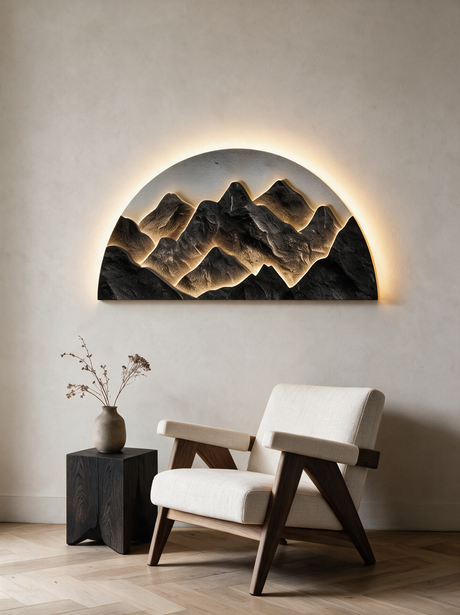 Half-Moon Wall Light