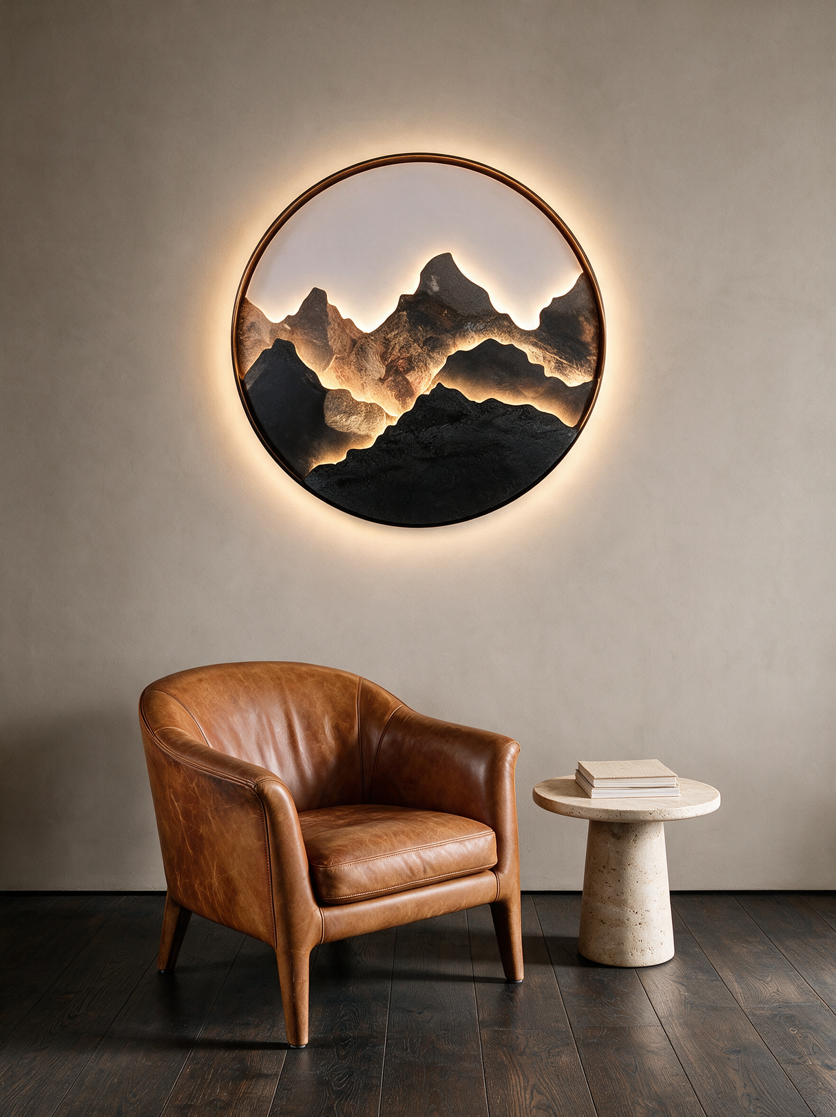 Mountain Wall Light