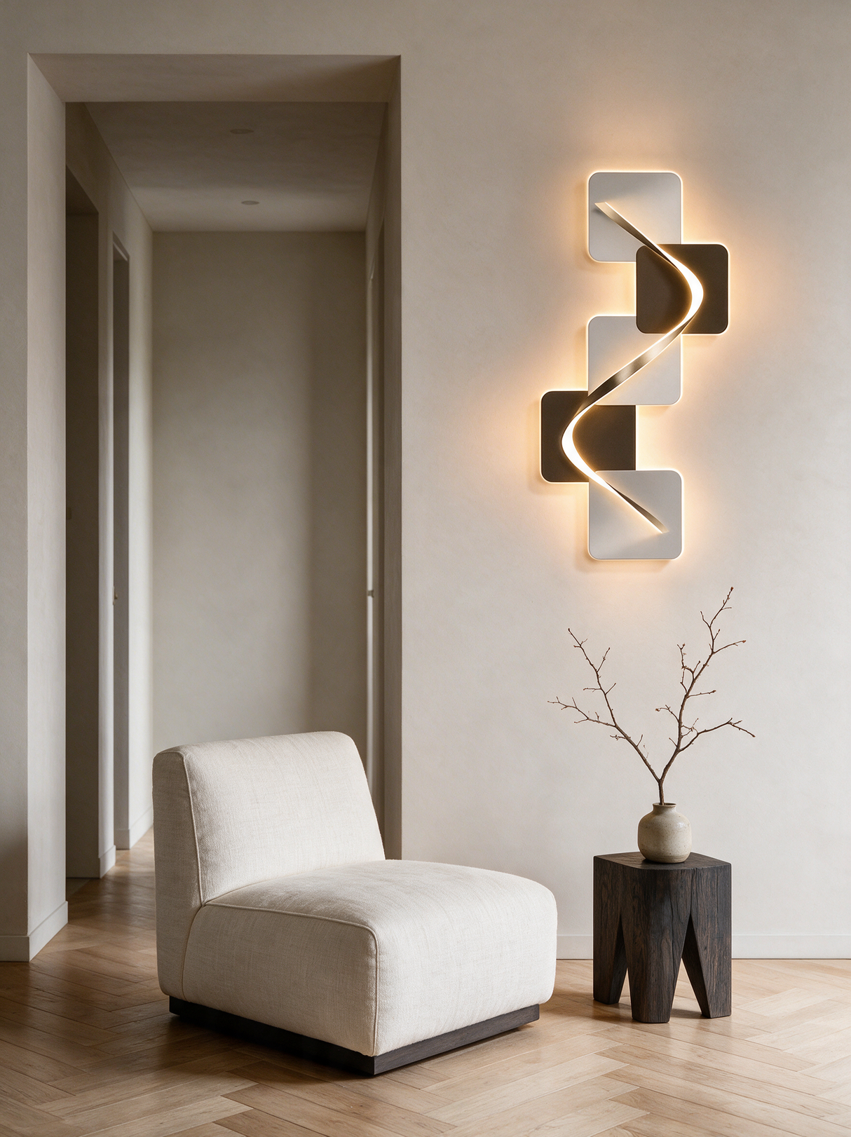 Artistic LED Wall Sconce