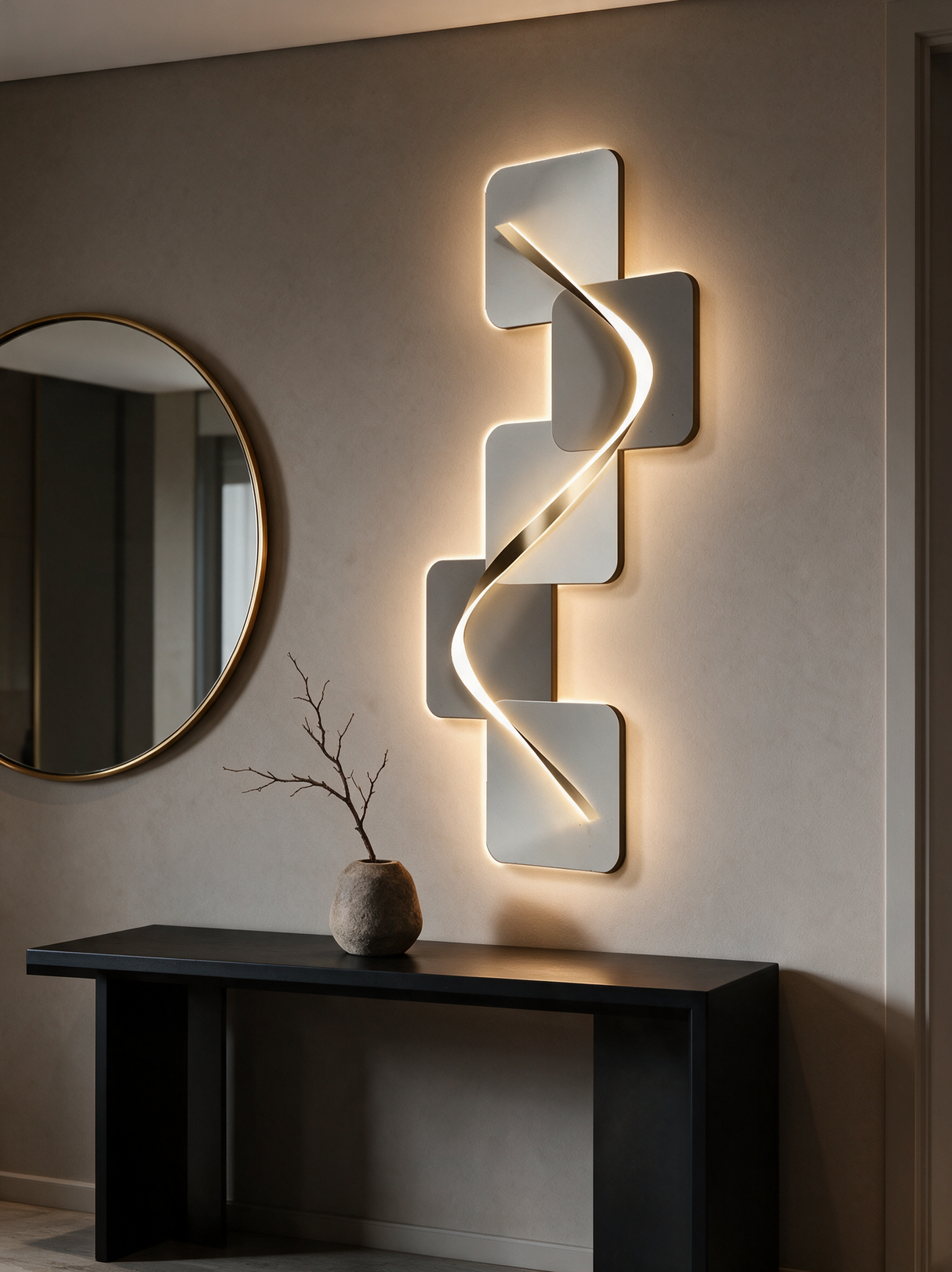 Artistic LED Wall Sconce