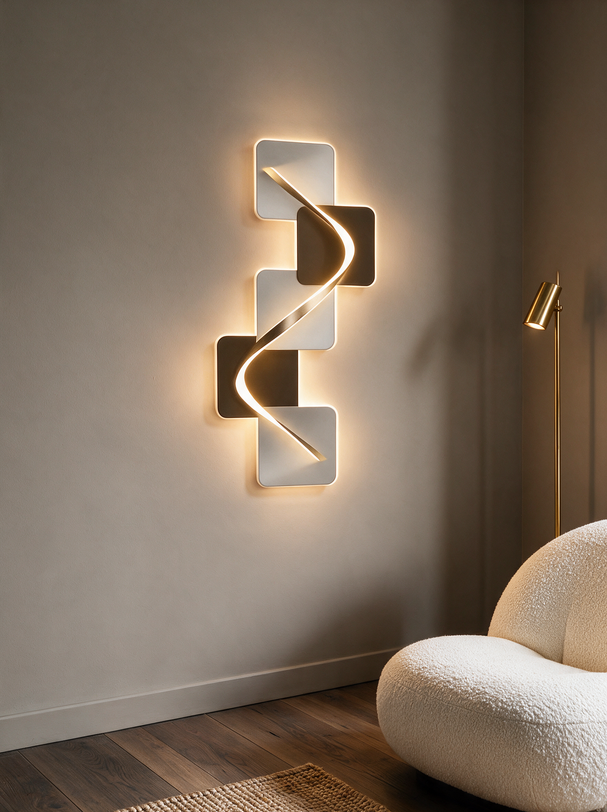 Artistic LED Wall Sconce